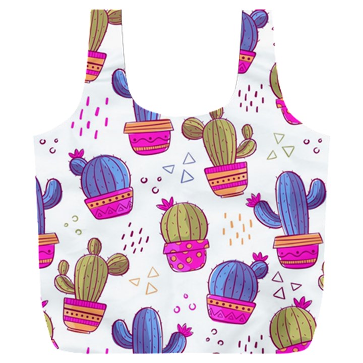 Cactus Love 4 Full Print Recycle Bag (XXL)