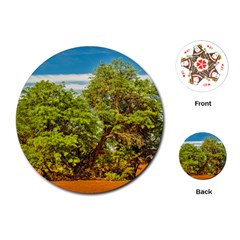 Carob Tree, Talampaya National Park, La Rioja, Argentina Playing Cards Single Design (round)