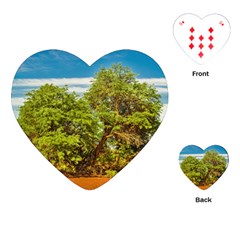 Carob Tree, Talampaya National Park, La Rioja, Argentina Playing Cards Single Design (heart) by dflcprintsclothing