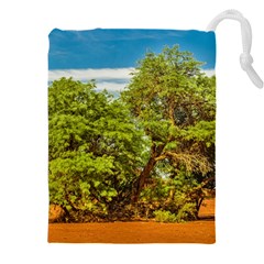 Carob Tree, Talampaya National Park, La Rioja, Argentina Drawstring Pouch (5xl)