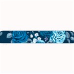 Blue Floral Print  Small Bar Mats 24 x4  Bar Mat