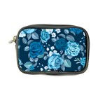 Blue Floral Print  Coin Purse Front