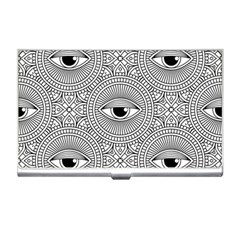 Eye Pattern Business Card Holder by designsbymallika