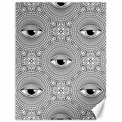 Eye Pattern Canvas 18  X 24  by designsbymallika