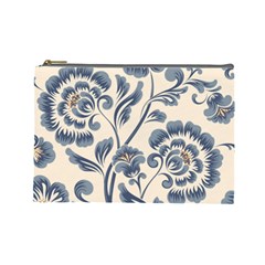 Baatik Print 5 Cosmetic Bag (large) by designsbymallika