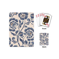 Baatik Print 5 Playing Cards Single Design (mini) by designsbymallika