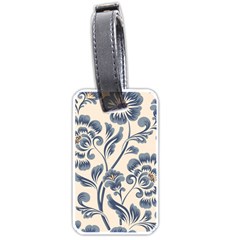 Baatik Print 5 Luggage Tag (one Side) by designsbymallika