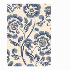 Baatik Print 5 Large Garden Flag (two Sides) by designsbymallika