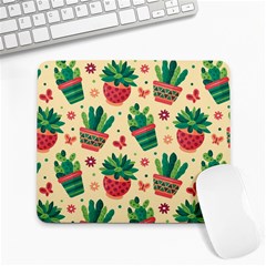 Cactus Love  Large Mousepads by designsbymallika