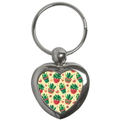 Cactus Love  Key Chain (heart) by designsbymallika