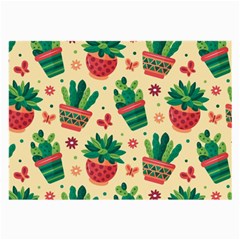 Cactus Love  Large Glasses Cloth (2 Sides) by designsbymallika