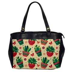 Cactus Love  Oversize Office Handbag by designsbymallika