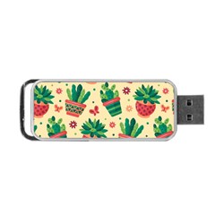 Cactus Love  Portable Usb Flash (one Side) by designsbymallika