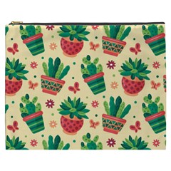 Cactus Love  Cosmetic Bag (xxxl) by designsbymallika