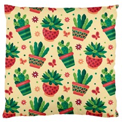 Cactus Love  Standard Flano Cushion Case (two Sides) by designsbymallika