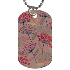 Cherry Love Dog Tag (two Sides) by designsbymallika