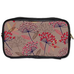 Cherry Love Toiletries Bag (one Side) by designsbymallika