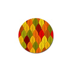 Autumn Leaves Golf Ball Marker (10 Pack) by designsbymallika