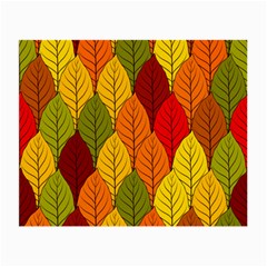 Autumn Leaves Small Glasses Cloth by designsbymallika