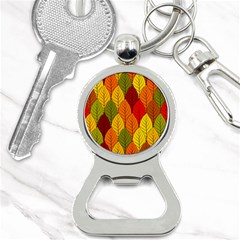 Autumn Leaves Bottle Opener Key Chain by designsbymallika