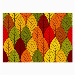 Autumn Leaves Large Glasses Cloth by designsbymallika