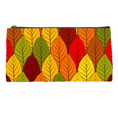 Autumn Leaves Pencil Case by designsbymallika