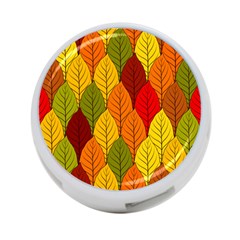 Autumn Leaves 4-port Usb Hub (one Side) by designsbymallika