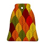 Autumn Leaves Bell Ornament (Two Sides) Front