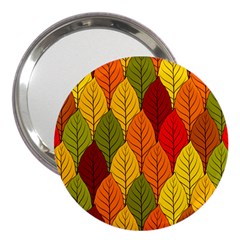 Autumn Leaves 3  Handbag Mirrors by designsbymallika