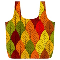 Autumn Leaves Full Print Recycle Bag (xl) by designsbymallika