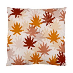 Autumn Leaves Pattern  Standard Cushion Case (two Sides) by designsbymallika