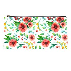 Beautiful Orange Flowers Pencil Case by designsbymallika