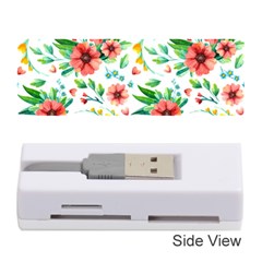 Beautiful Orange Flowers Memory Card Reader (stick) by designsbymallika