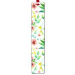 Beautiful Orange Flowers Large Book Marks Front