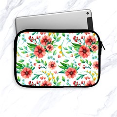 Beautiful Orange Flowers Apple Ipad Mini Zipper Cases by designsbymallika