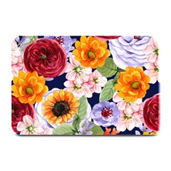 Watercolor Print Floral Design Plate Mats by designsbymallika