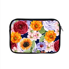 Watercolor Print Floral Design Apple Macbook Pro 15  Zipper Case by designsbymallika