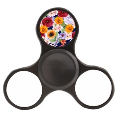 Watercolor Print Floral Design Finger Spinner by designsbymallika