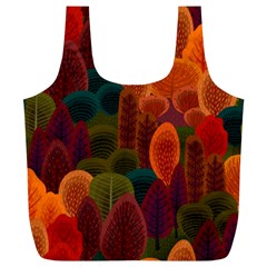 Autumn Trees Full Print Recycle Bag (xl) by designsbymallika