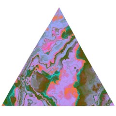 Sour Marble  Wooden Puzzle Triangle by MRNStudios