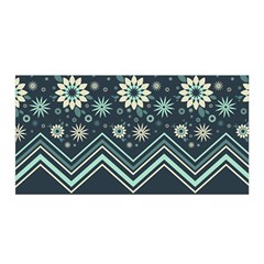 Floral-geometric  Ornament Satin Wrap by FloraaplusDesign