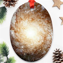 Galaxy Space Ornament (oval)