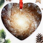 Galaxy Space Ornament (Heart) Front