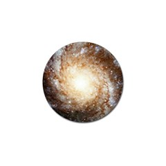 Galaxy Space Golf Ball Marker by Sabelacarlos