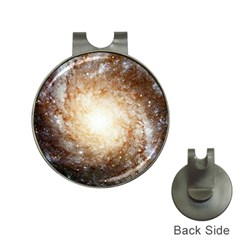 Galaxy Space Hat Clips With Golf Markers by Sabelacarlos