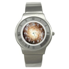 Galaxy Space Stainless Steel Watch by Sabelacarlos