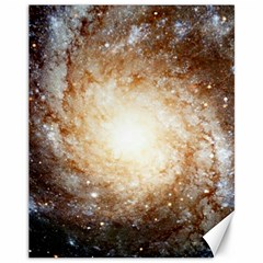 Galaxy Space Canvas 11  X 14  by Sabelacarlos