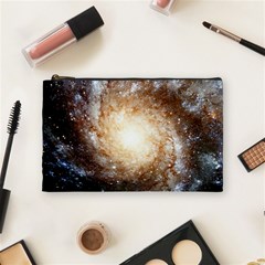 Galaxy Space Cosmetic Bag (medium) by Sabelacarlos