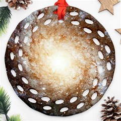 Galaxy Space Ornament (round Filigree)