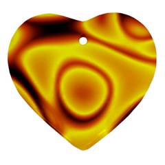 Golden Honey Ornament (heart)